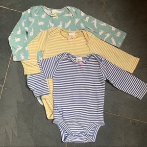 boden long sleeve onesie bundle